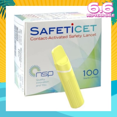 SAFETICET  28G (Capillary Blood Sampling, Yellow) 100s