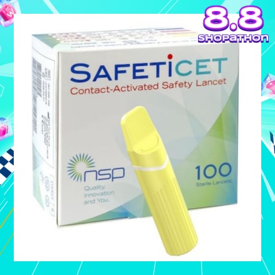 SAFETICET  28G (Capillary Blood Sampling, Yellow) 100s