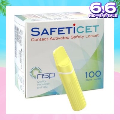 SAFETICET  28G (Capillary Blood Sampling, Yellow) 100s