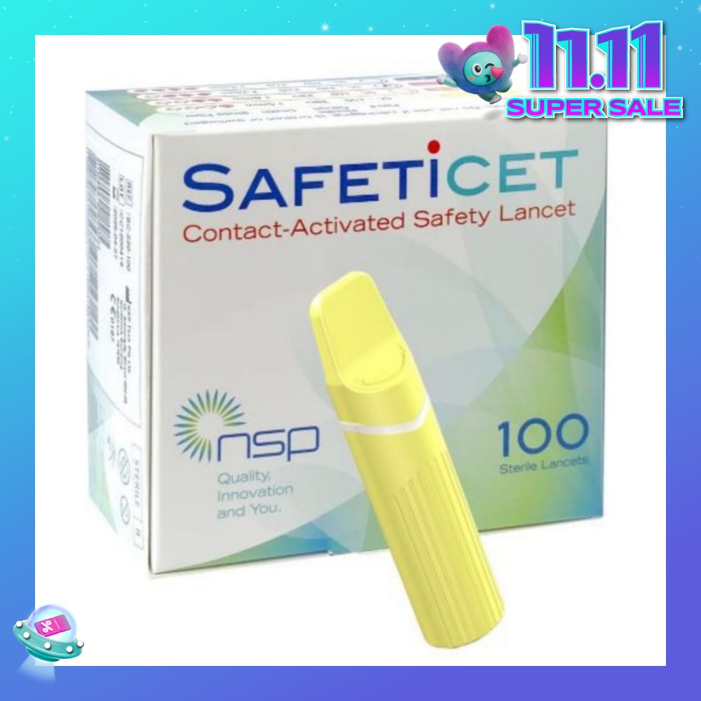  28G (Capillary Blood Sampling, Yellow) 100s
