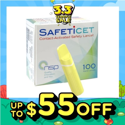 SAFETICET  28G (Capillary Blood Sampling, Yellow) 100s