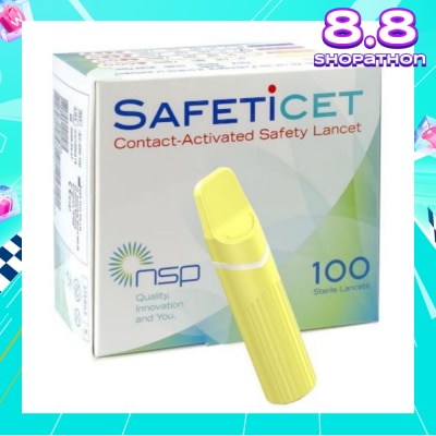 SAFETICET  28G (Capillary Blood Sampling, Yellow) 100s