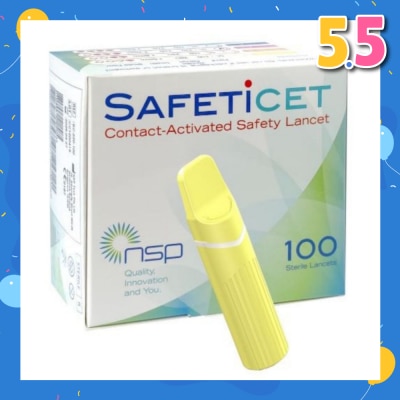SAFETICET  28G (Capillary Blood Sampling, Yellow) 100s