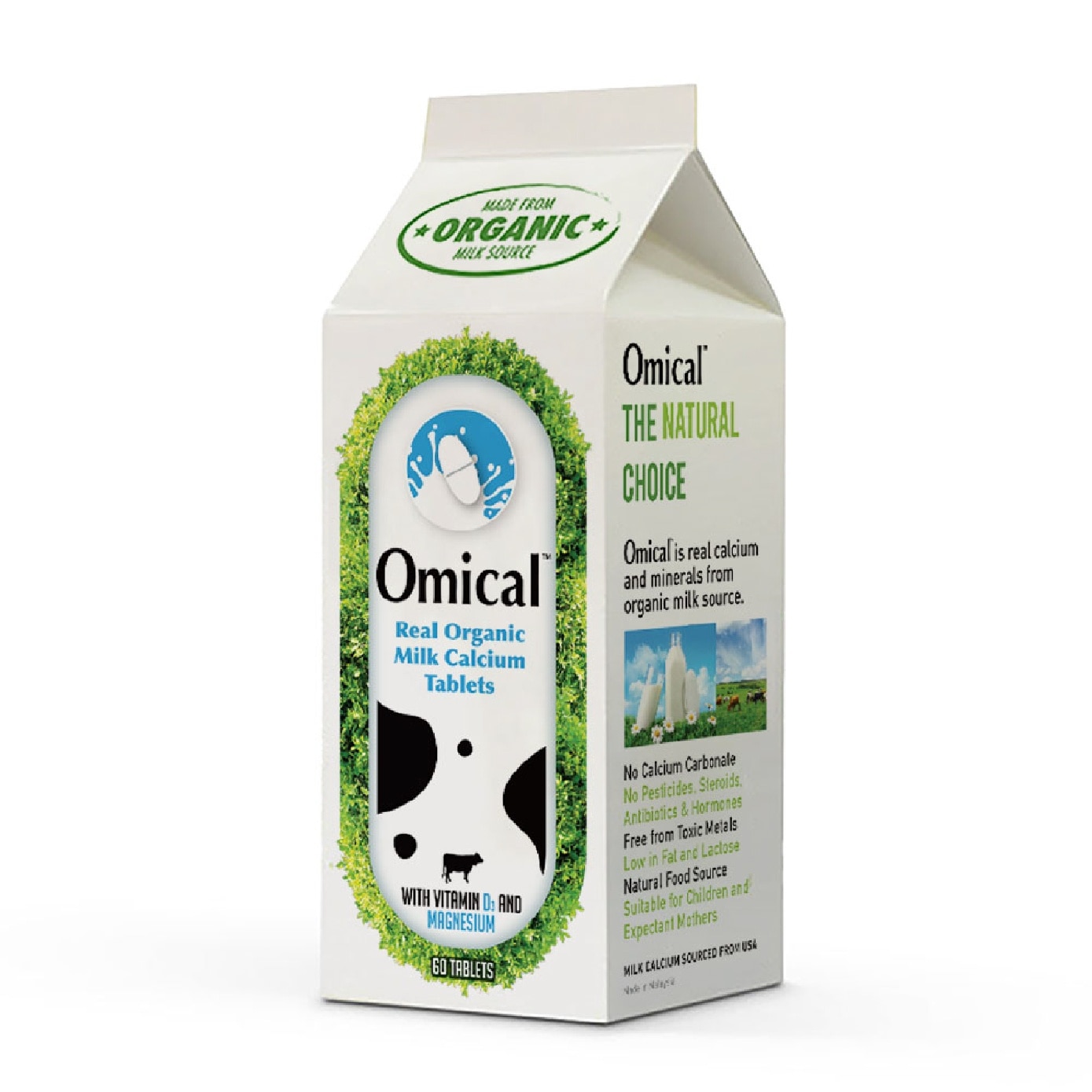 Organic Milk Calcium Tablets 60s