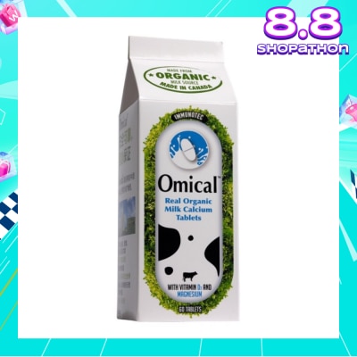 OMICAL Organic Milk Calcium Tablets 60s