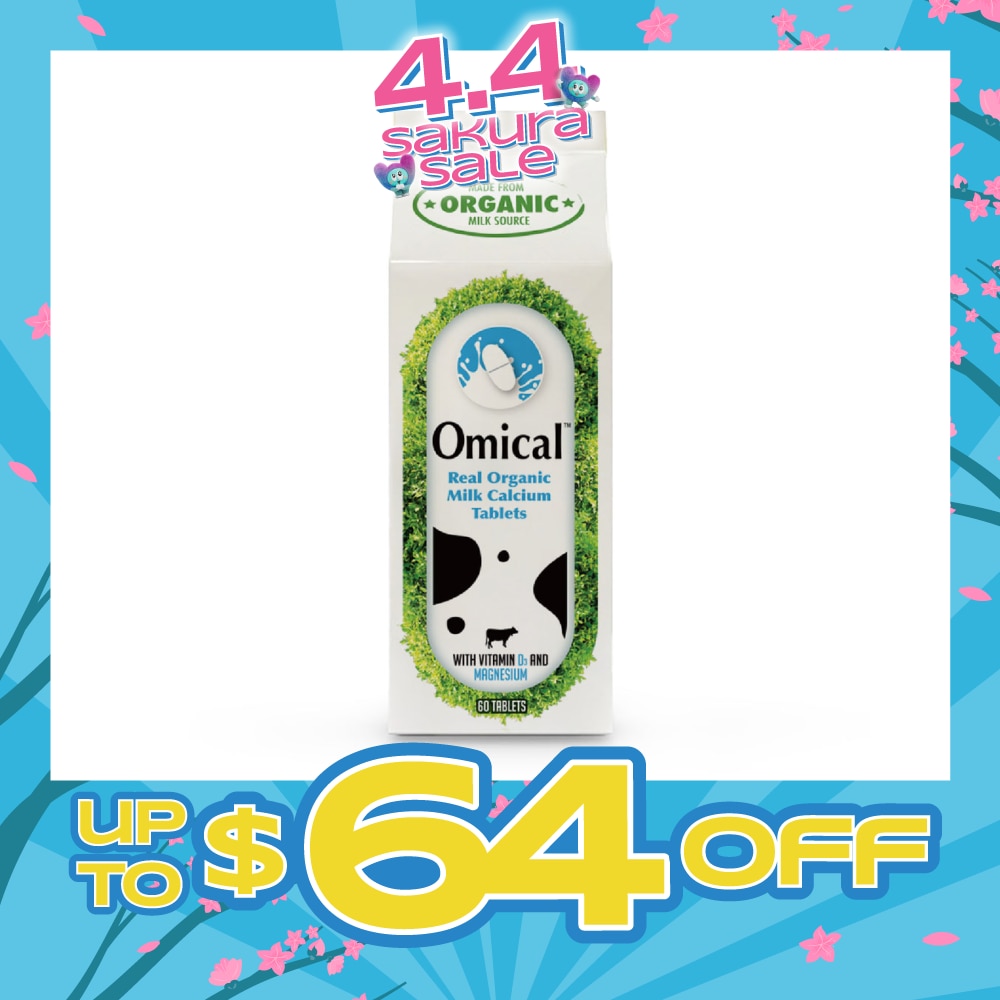 Organic Milk Calcium Tablets 60s