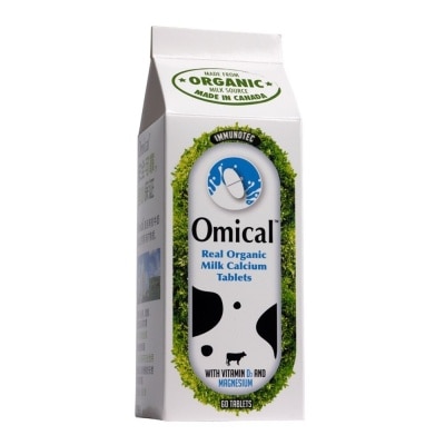 OMICAL Organic Milk Calcium Tablets 60s