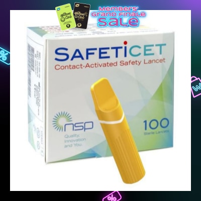 SAFETICET 23G (Capillary Blood Sampling, Orange) 100s