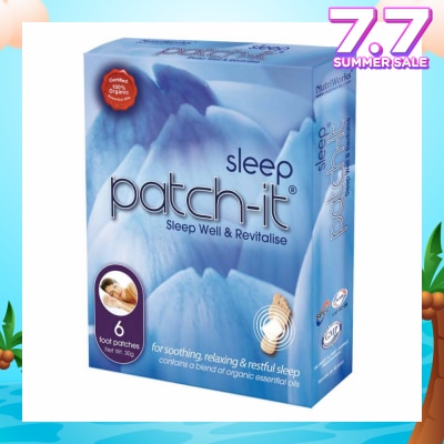 PATCH-IT Sleep Foot Patch (For Soothing + Relaxing + Restful Sleep) 30g x 6s