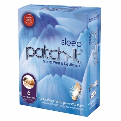 PATCH-IT Sleep Foot Patch (For Soothing + Relaxing + Restful Sleep) 30g x 6s