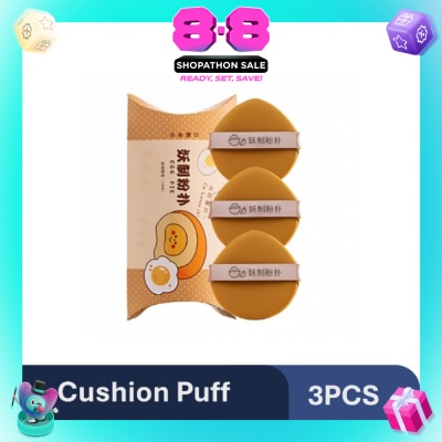 YAO ZHI - Multi-Function Egg Yolk Pie Box Cushion Puff 3s