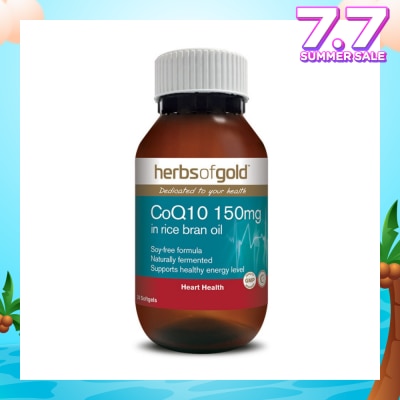 HERBS OF GOLD COQ10 150mg 30s