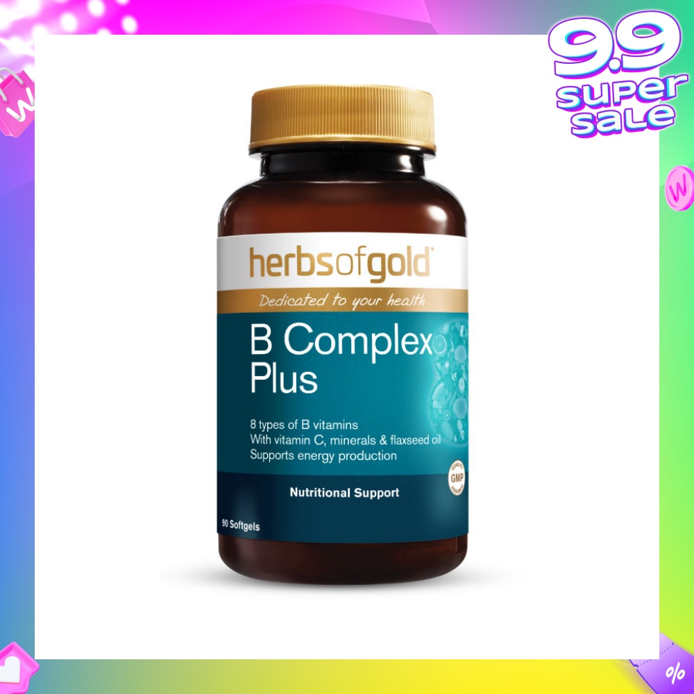 B-Complex Plus Softgel (For Energy Production & Fatigue Relief) 90s