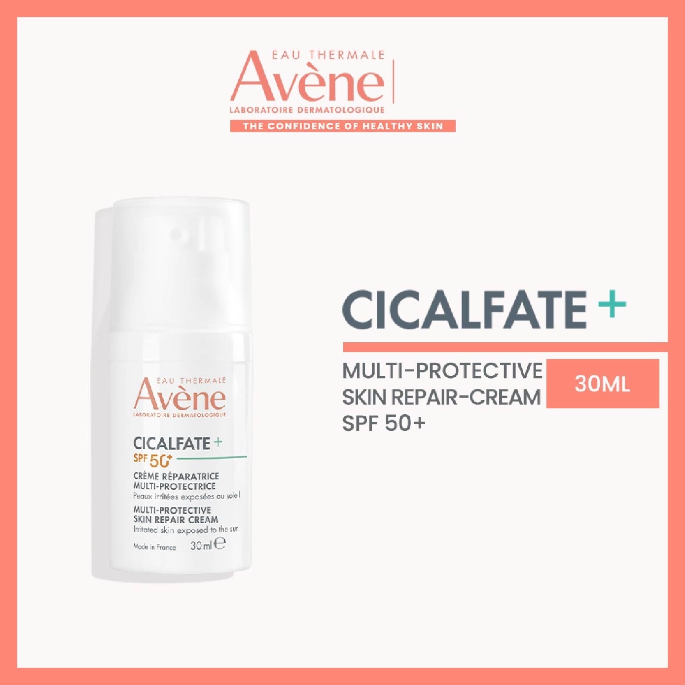 Cicalfate+ Multi-Protective Skin Repair-Cream SPF50+ 30ml