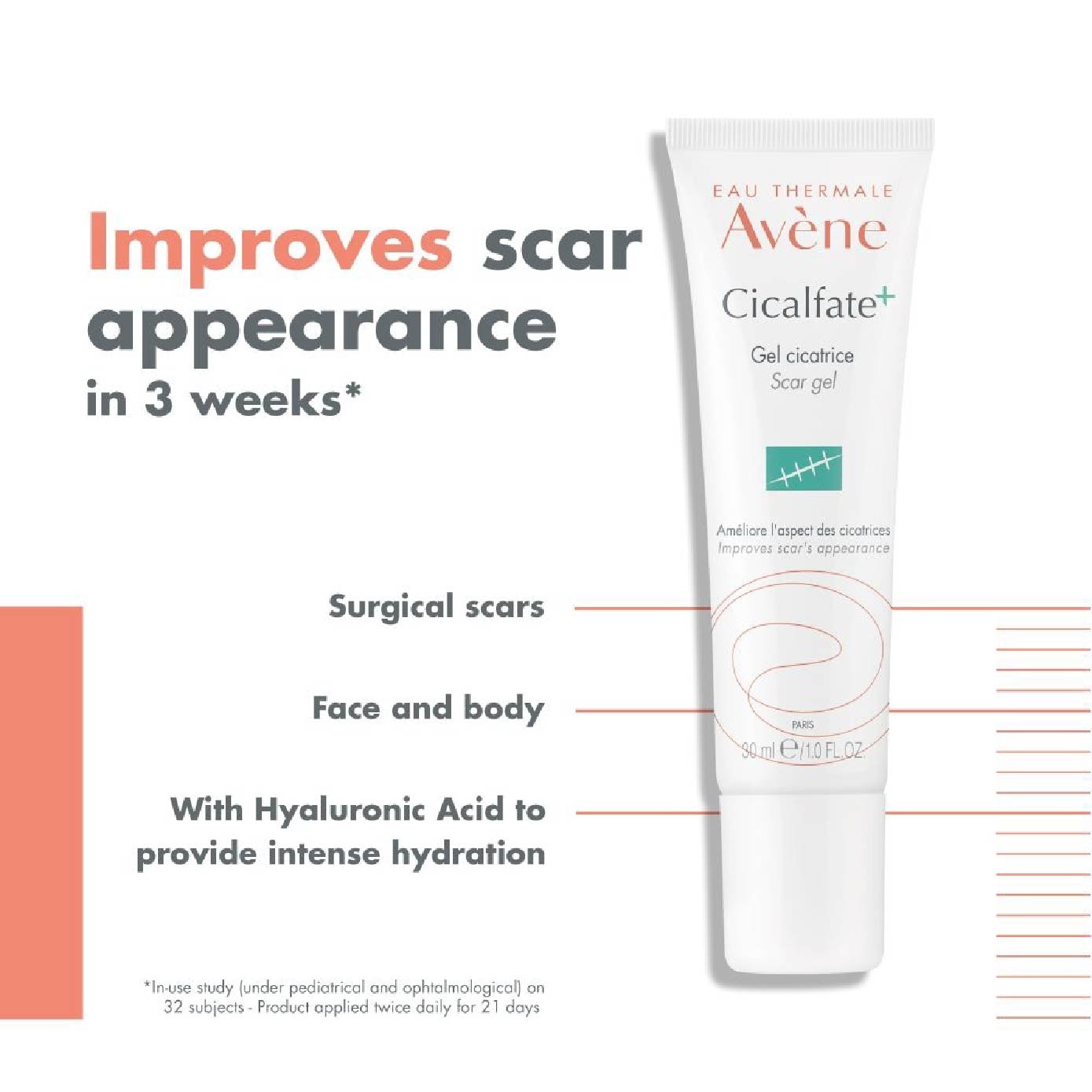 Cicalfate+ Scar Gel 30ml