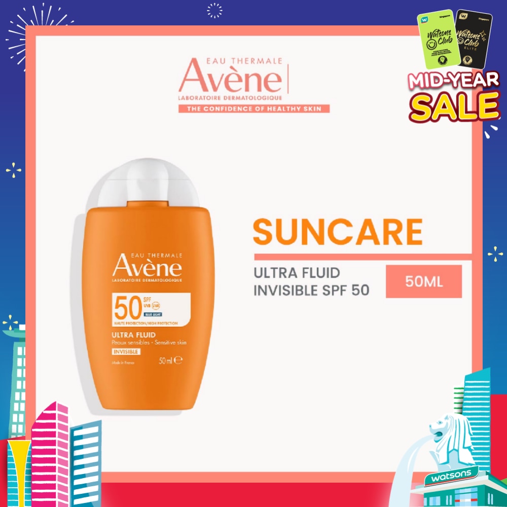 Suncare Ultra Fluid Invisible SPF50+ Sun Protection Fragrance-Free 50ml