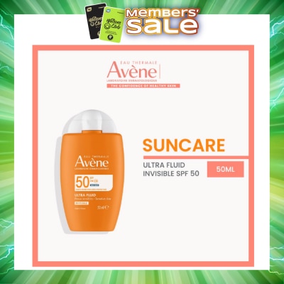 AVÈNE - Suncare Ultra Fluid Invisible SPF50+ Sun Protection Fragrance-Free 50ml