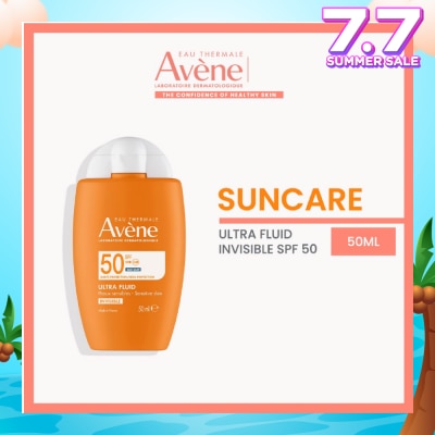 EAU THERMALE AVENE Suncare Ultra Fluid Invisible SPF50+ Sun Protection Fragrance-Free 50ml