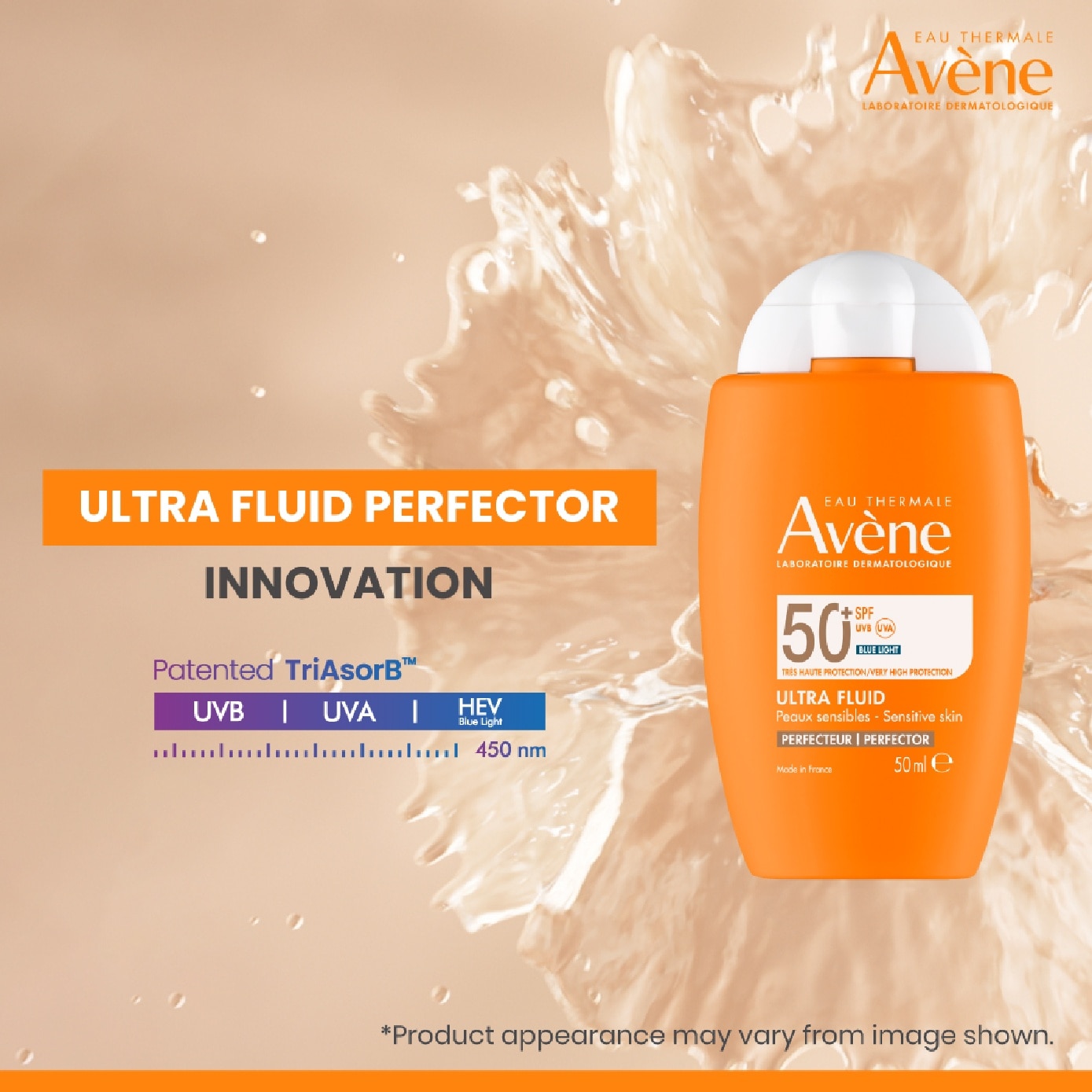 Suncare Ultra Fluid Perfecteur SPF50+ Sun Protection Fragrance-Free 50ml
