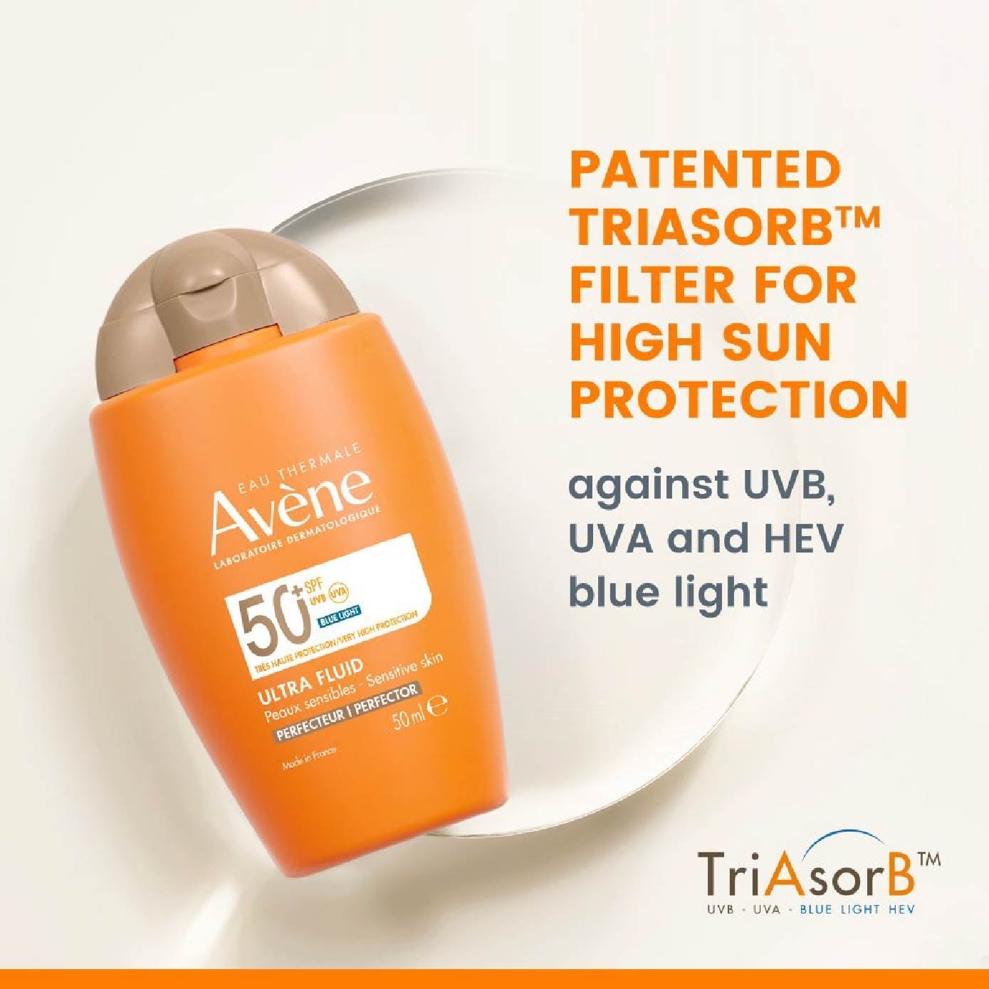 Suncare Ultra Fluid Perfecteur SPF50+ Sun Protection Fragrance-Free 50ml