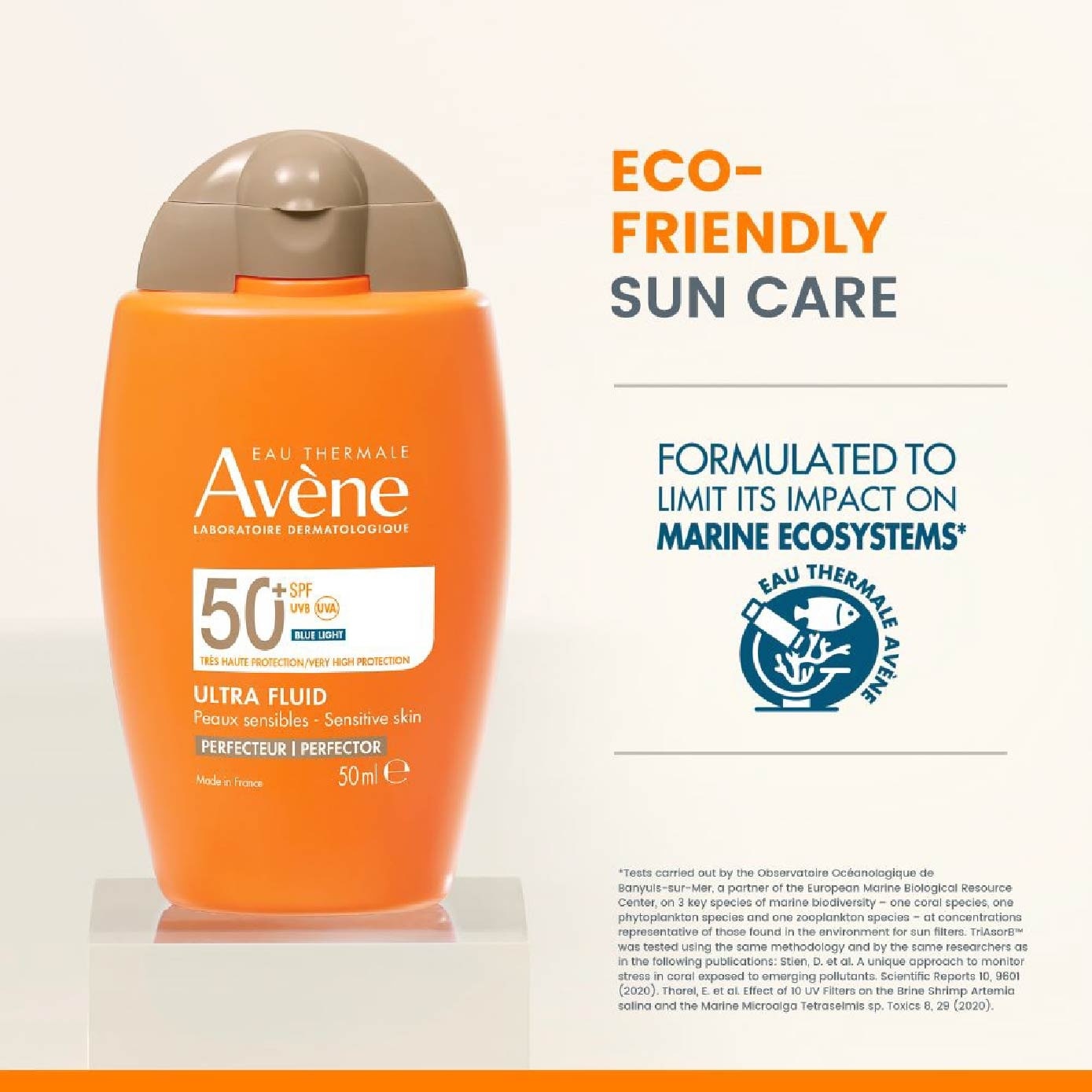 Suncare Ultra Fluid Perfecteur SPF50+ Sun Protection Fragrance-Free 50ml