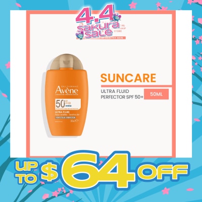 AVÈNE - Suncare Ultra Fluid Perfecteur SPF50+ Sun Protection Fragrance-Free 50ml