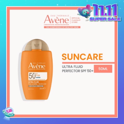 AVÈNE Suncare Ultra Fluid Perfecteur SPF50+ Sun Protection Fragrance-Free 50ml