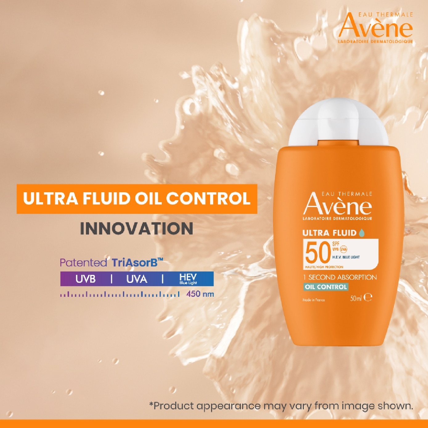 Suncare Ultra Fluid Oil Control Fragrance-Free SPF50+ 50ml