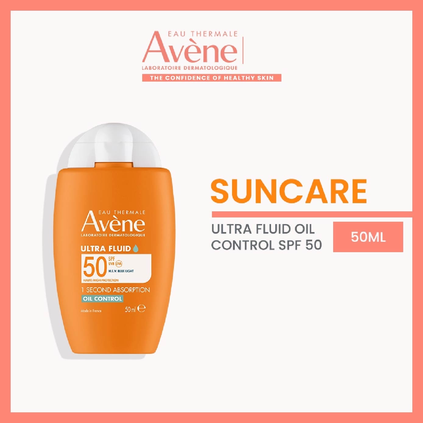 Suncare Ultra Fluid Oil Control Fragrance-Free SPF50+ 50ml