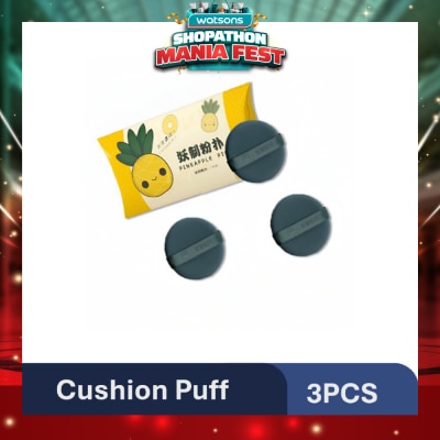 YAO ZHI - Multi-Function Pinneaple Pie Box Cushion Puff 3s