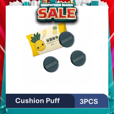 YAO ZHI - Multi-Function Pinneaple Pie Box Cushion Puff 3s