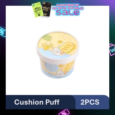 YAO ZHI Ice-Cream Banana Cushion Puff 2s