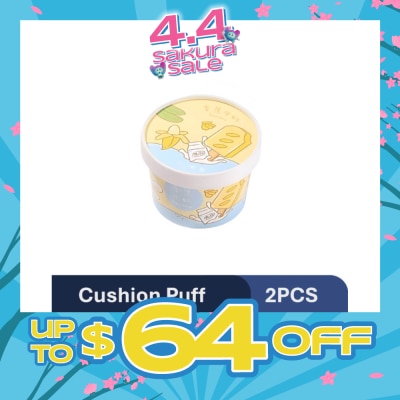 YAO ZHI - Ice-Cream Banana Cushion Puff 2s