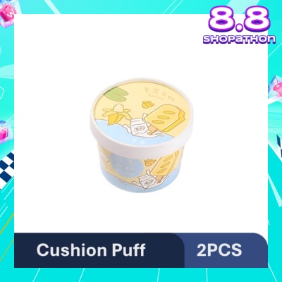 YAO ZHI Ice-Cream Banana Cushion Puff 2s