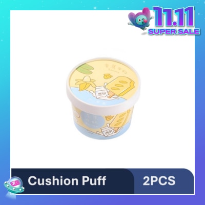 YAO ZHI Ice-Cream Banana Cushion Puff 2s
