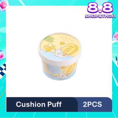 YAO ZHI Ice-Cream Banana Cushion Puff 2s