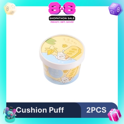 YAO ZHI - Ice-Cream Banana Cushion Puff 2s