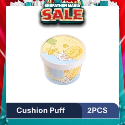 YAO ZHI - Ice-Cream Banana Cushion Puff 2s