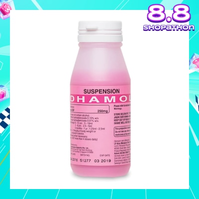 DHAMOL Paracetamol Susp 250mg/5ml 60ml