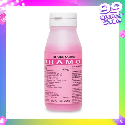 DHAMOL Paracetamol Susp 250mg/5ml 60ml