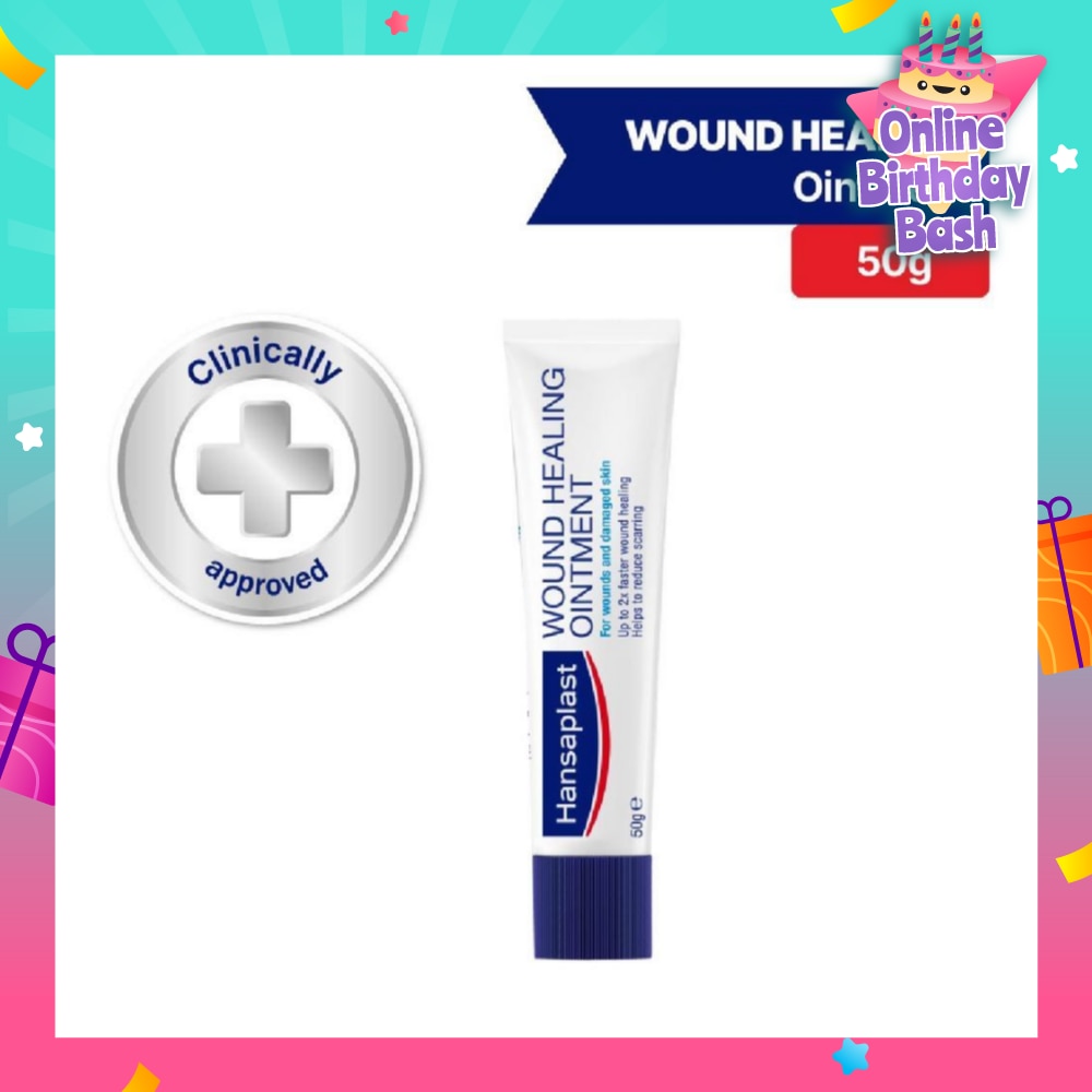 Wound Healing Ointment For Wounds & Damaged Skin (Up to 2X Faster Wound Healing & Reduce Scarring) 50g