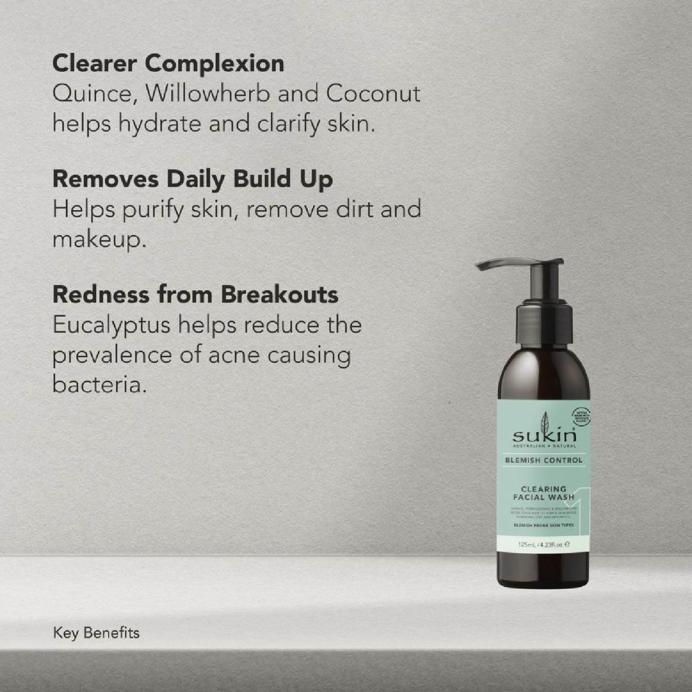 Clearing Facial Wash Blemish Control (125ml)