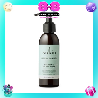 SUKIN - Clearing Facial Wash Blemish Control (125ml)
