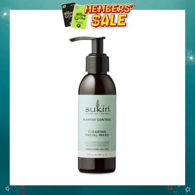 SUKIN - Clearing Facial Wash Blemish Control (125ml)