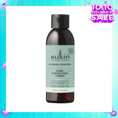 SUKIN Blemish Control Pore Pefecting Toner 125ml (Expiry: Dec`2025)