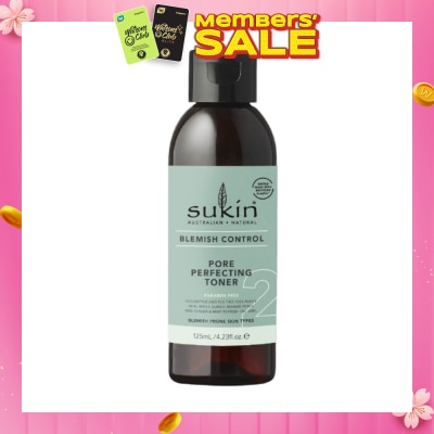 SUKIN Blemish Control Pore Pefecting Toner 125ml&nbsp;(Expiry: Sep`2026)