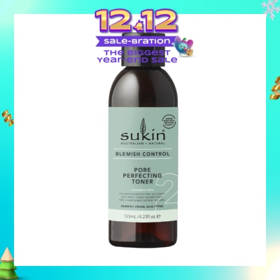SUKIN Blemish Control Pore Pefecting Toner 125ml (Expiry: Sep`2026)