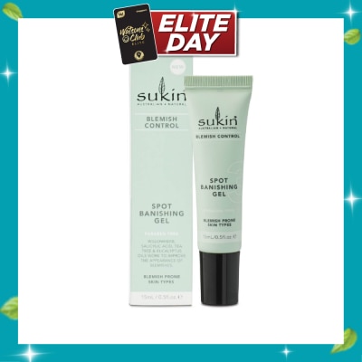 SUKIN Spot Banishing Gel Blemish Control (15ml) image