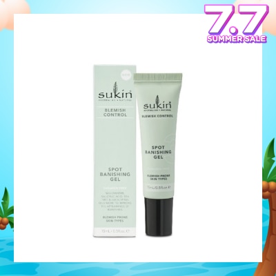 SUKIN Spot Banishing Gel Blemish Control (15ml)