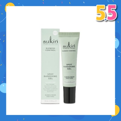 SUKIN Spot Banishing Gel Blemish Control (15ml)